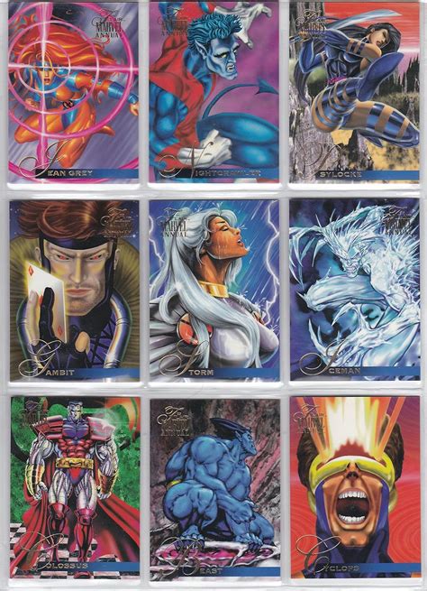 Prices for Marvel 1995 Metal Marvel Cards 